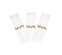 CAALO 30 pièces/lot 1/6W 121 Valeur 5% Kit de résistance à Film de Carbone Kit de résistance résistance électronique 1R ~ 1M 1K 10K 220R Ohm (Size : 6.8R)