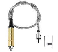 caapmony Outil de meuleuse rotative avec arbre flexible + pièce à main de 0,3 à 6,5 mm pour perceuse de style