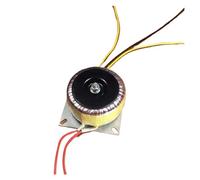 CAARLA Transformateur toroïdal audio pour amplificateur audio, entrée de 30 W, 100 V, 110 V, 220 V, 230 V, sortie 9 V, 12 V, 15 V, 17 V, 18 V, 24 V, 45 V (0-24 V, entrée 220 V)