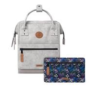 Cabaïa Adventurer Cape Town Sac à dos à usage quotidien, avec 2 poches avant, imperméable, gris clair, S