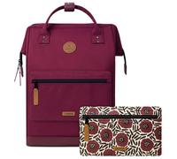 Cabaïa Sac à dos Adventurer Nice Maxi 23L – Déperlant, PC 15" – Certifié vegan – Violet