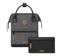 Cabaïa Sac à dos Adventurer Melanged Backpack S Gris foncé/Noir 10 L