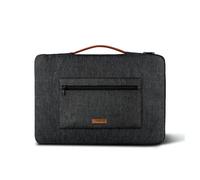 CABAIA - Housse Ordinateur 13-14 Pouces | Protection Molletonnée | Tissu 100% Recyclé | Pochette de Rangement | Durable & Écoresponsable | Plaine Saint-Denis