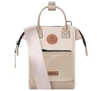 Cabaïa Sac bandoulière Nano Bag Alger 1,8 L – Tissu recyclé, déperlant, vegan – Beige