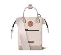 Cabaïa Sac bandoulière Nano Bag Alger 1,8 L – Tissu recyclé, déperlant, vegan – Beige