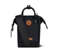 CABAIA Nano Bag Berlin - Sac Bandoulière 1,8 L pour Femme et Homme - Tissu Recyclé, Déperlant et Vegan - Design Compact et Pratique - Noir