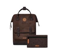 Cabaïa Sac à dos Adventurer Medium Soyo 18 L coton ciré brun foncé