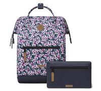 CABAIA - Sac à Dos Adventurer Cagliari - Large 23L - Déperlant - Compartiment Ordinateur Portable 15" - 2 Poches - Certifié Vegan - Sac Voyage, Affaires, École pour Homme et Femme - Violet