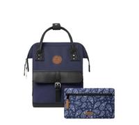 CABAIA - Sac à Dos Adventurer Dusseldorf - Medium 18L - Déperlant - Compartiment Ordinateur Portable 13" - 2 Poches - Certifié Vegan - Sac Voyage, Affaires, École pour Homme et Femme - Violet