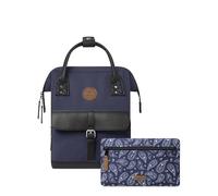 CABAIA - Sac à Dos Adventurer Dusseldorf - Mini 10L - Déperlant - Compartiment Ordinateur Portable 10,5" - 2 Poches - Certifié Vegan - Sac Voyage, Affaires, École pour Homme et Femme - Violet