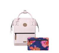 CABAIA - Sac à Dos Adventurer Hanoï - Small 10L - Déperlant - Compartiment Ordinateur Portable 10,5" - 2 Poches - Certifié Vegan - Sac Voyage, Affaires, École pour Homme et Femme - Rose