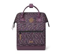 CABAIA - Sac à Dos Adventurer Lausanne - Medium 18L - Déperlant - Compartiment Ordinateur Portable 13" - 2 Poches - Certifié Vegan - Sac Voyage, Affaires, École pour Homme et Femme - Violet