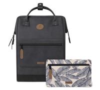 CABAIA Sac à Dos Adventurer Le Havre 23L - Ordinateur 15" - Déperlant | Bagage cabine · Ouverture grand angle · Système MOLLE pochettes interchangeables · Certifié Vegan · Conçu pour durer