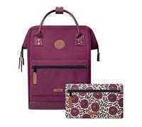 Cabaia Sac à dos Adventurer Nice Medium 18L, déperlant, compartiment PC 13" , 2 poches, vegan, violet