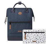 Sac à dos de loisirs - CABAIA - Adventurer Melanged Backpack L - Bleu foncé/Gris bleu - 39x28x16 cm - 755g