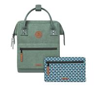 CABAIA Sac à dos de loisirs vert pour femme et homme - Adventurer Recycled Velvet Backpack S Niagara 310451