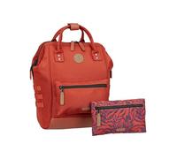 Cabaia Sac à dos étanche 12 l - Système Molle et design tendance pour hommes et femmes - Nylon robuste, confort rembourré - Idéal pour les voyages, l'école, le travail - Marron, Kaikoura, taille