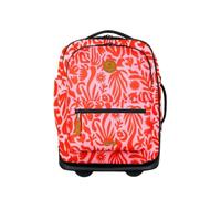 CABAIA Sac à Dos Soft Suitcase 2 Wheels All Over Trolley 27L Zante Rose 42cm