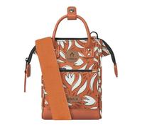 CABAIA Sac à épaule bandoulière terracotta blanc pour femme et homme - Adventurer All Over Nano Bag Sumatra 310735