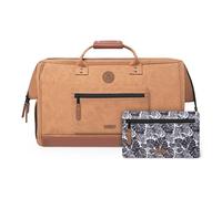 CABAIA Sac de voyage brun clair pour femme et homme - Adventurer Vegan Nubuck Duffle Bag Moscow 310666