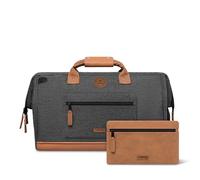 Sac à dos cabine - CABAIA - Duffle bag Londres - Gris - Bouteilles recyclées - 36 L