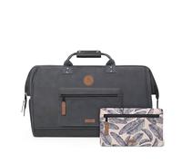 Cabaïa – Sac de voyage Duffle Adventurer Le Havre 40L – Cabine 45x30x29 – Déperlant & Vegan – Noir
