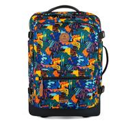 CABAIA Trolley multicolore noir pour femme et homme - Soft Suitcase 2 Wheels Essentials Trolley S Boulogne 310671