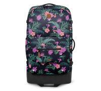 CABAIA Trolley noir lilas pour femme et homme - Soft Suitcase 2 Wheels Essentials Trolley L Valladolid 310656