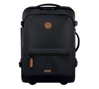 CABAIA Trolley noir pour femme et homme - Soft Suitcase 2 Wheels Essentials Trolley S Berlin 310704
