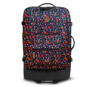 CABAIA Trolley noir rouge pour femme et homme - Soft Suitcase 2 Wheels Essentials Trolley M Maupiti 310716