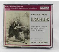 Caballe - Verdi: Luisa Miller [New York -- February 17, 1969, Caballe, Tucker, Milnes, Pearl, Tozzi, Flagello, Schippers] (UK Import)