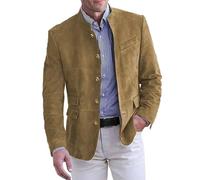 Caban Cuir Homme Blouson Printemps Jeans Cachemire Classique Surveste Style Matelassee Slim Italienne Beau Française Dhiver Retro Rando Epaulette Brodé Chaine Délavé