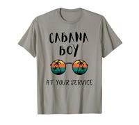 Cabana Boy Funny Summer Pool Party Bartender Barman T-Shirt