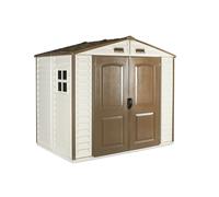 Cabane à outils plastique Duramax StoreAll 2,4x1,6 m