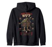 Cabane Baba Yaga Mythologie Slave Sorciere Fan Sweat à Capuche