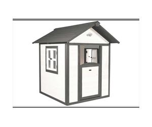 Cabane blanche et grise sunny lodge