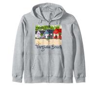 Cabane côtière en Bord de mer de Virginia Beach Ocean House Cottage Sweat à Capuche