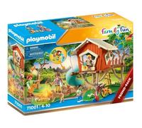 Cabane dans les arbres et toboggan - PLAYMOBIL - 71001 - Multicolore - Enfant - 4 ans et plus