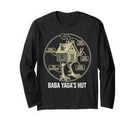 Cabane de Baba Yaga Mythologie Slave Manche Longue