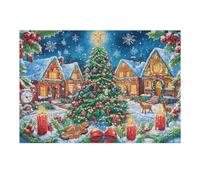 Cabane de pin Bougie forêt Nature Sauvage Rural Puzzle 300 Pièces pour Adultes Design Moderne Educa 3D Divertissement Créatif Cadeau Original Décoration Murale 300 PCS