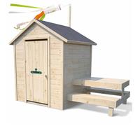 Cabane en bois avec table pique-nique TIANA