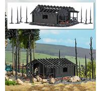 Cabane En Bois Brûlé - BUSCH 1853