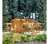 Cabane En Bois En Construction Busch 1855