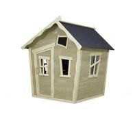 Maisonnette en bois Crooky 100 - gris-beige