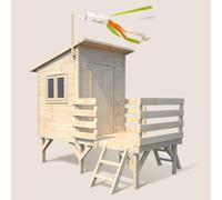 Cabane en bois sur pilotis oakland