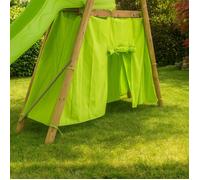 Cabane en toile pour portique bois