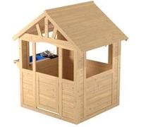 TP Toys Maisonnette cabane enfant Cubby en bois FSC® avec cuisine extérieure