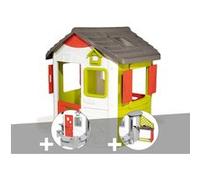 Cabane enfant Neo Jura Lodge - Smoby + Porte maison + Cuisine d'été G