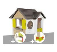 Cabane enfant Smoby My New House + Cuisine d'été + Espace jardin G