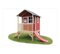 Cabane enfant sur pilotis rouge loft 300